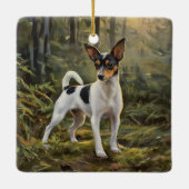 Toy Fox Terrier セラミックオーナメント (裏面)