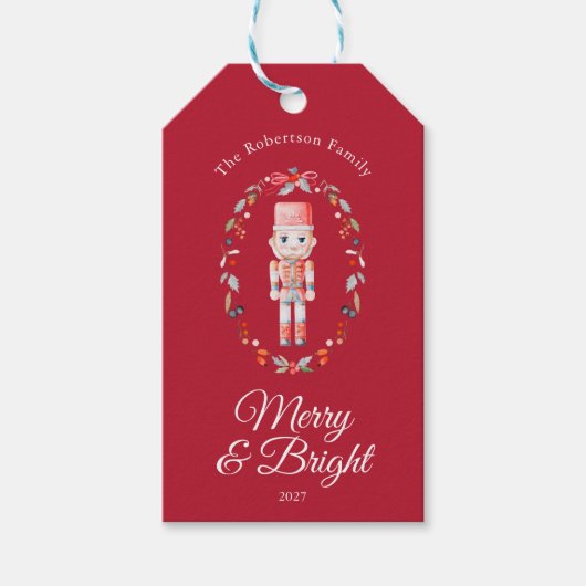 Toy Soldier Christmas ギフトタグ (正面)