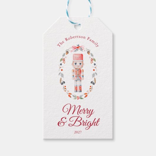 Toy Soldier Christmas ギフトタグ (正面)