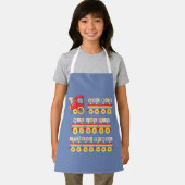 Toy Train Carrying Alphabet Blocks エプロン (インサイチュ)