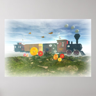 Toy Train poster ポスター