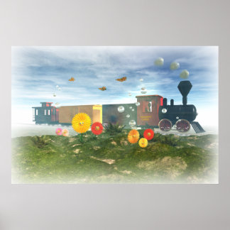 Toy Train poster ポスター