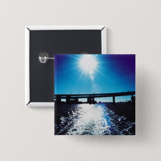 Toyko、日本 缶バッジ (正面&裏面)