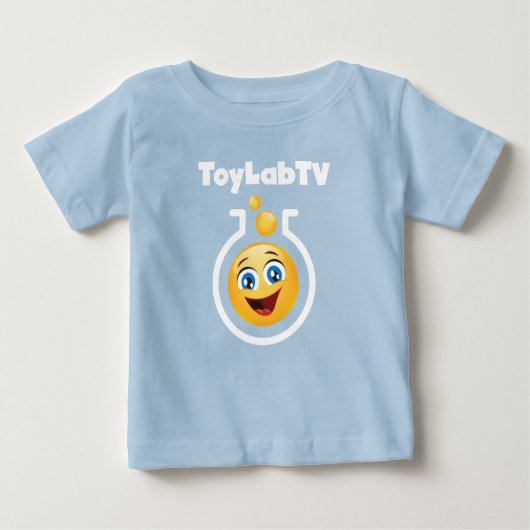 ToyLabTVのベビーのTシャツ ベビーTシャツ (正面)