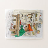 Toymakerの小妖精や小人のマウスのパズル ジグソーパズル (横)