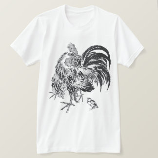 Toyohiro著Ukiyo-e Niwatoriの日本のなオンドリ Tシャツ