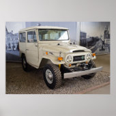 Toyota Land Cruiser BJ40 ポスター (正面)