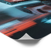 Toyota Supra ポスター (角)