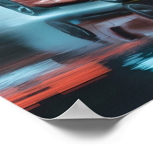 Toyota Supra ポスター (角)