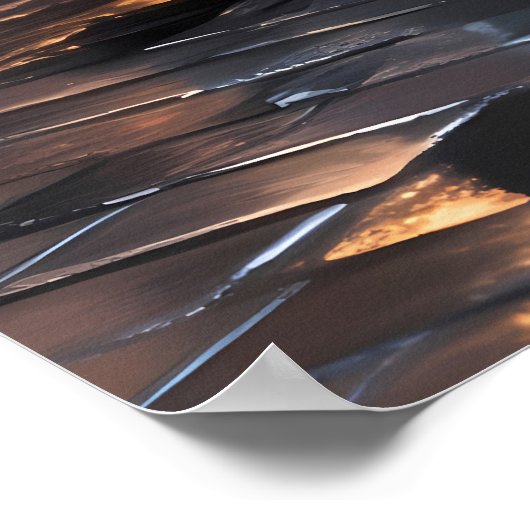 Toyota Supra ポスター (角)