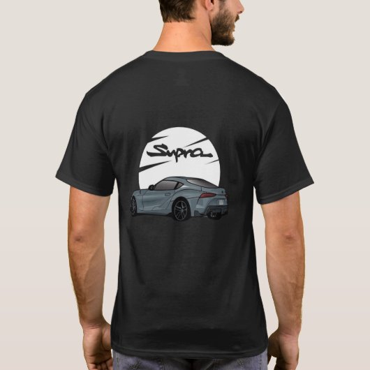 Toyota Supra JDM T-Shirt Tシャツ (裏面)