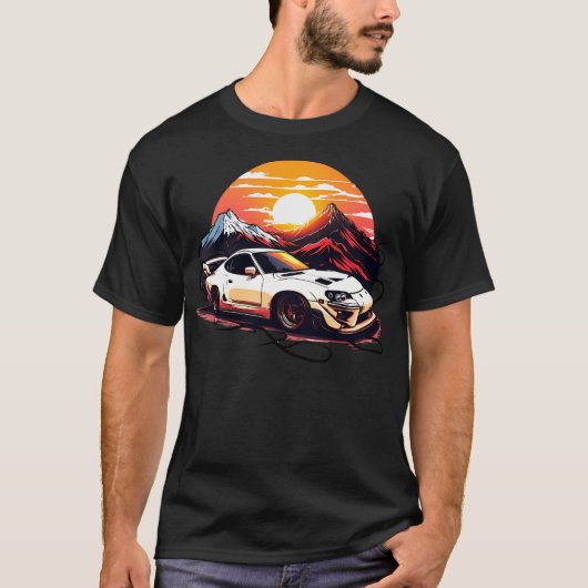 Toyota Supra Mk4 Active Tシャツ (正面)
