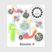 Toys of the 80's シール (シート)