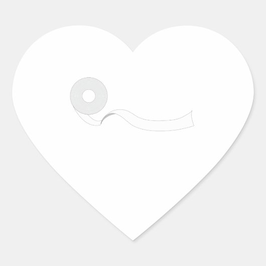 TPの転が数 ハートシール (正面)