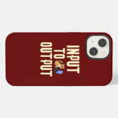 Tp出力の入力 iPhoneケース (裏面横)