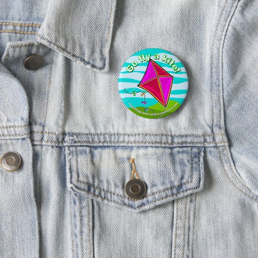 TPCからの2010年の凧のフェスティバルの円形ボタン 缶バッジ (インサイチュ)