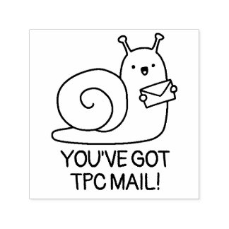 TPC MailWoodアートスタンプ セルフインキングスタンプ