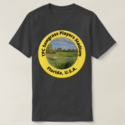 TPC Sawgrass Players Stadium Fla U Tシャツ (デザイン正面)