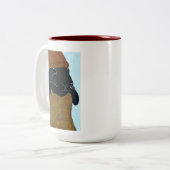 TPII「ああ、それを持って読いないの?」 バニー・マグ ツートーンマグカップ (正面左)