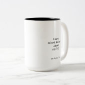 TPII "私は私のPhDについての混合感覚"マグカップ ツートーンマグカップ (正面右)