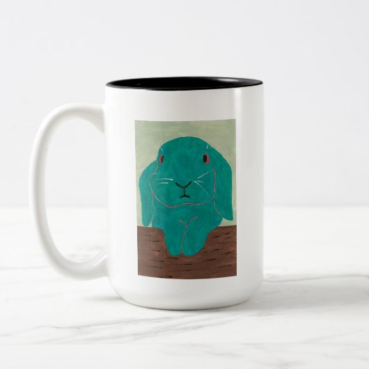 TPII "私は私のPhDについての混合感覚"マグカップ ツートーンマグカップ (左)