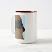 TPIO「ああ、持ってな読いの？」 バニー・マグ ツートーンマグカップ (正面左)