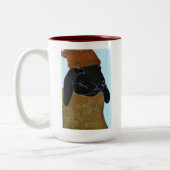 TPIO「ああ、持ってな読いの？」 バニー・マグ ツートーンマグカップ (左)