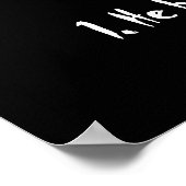 TPKの前の有名な最終単語 ポスター (角)