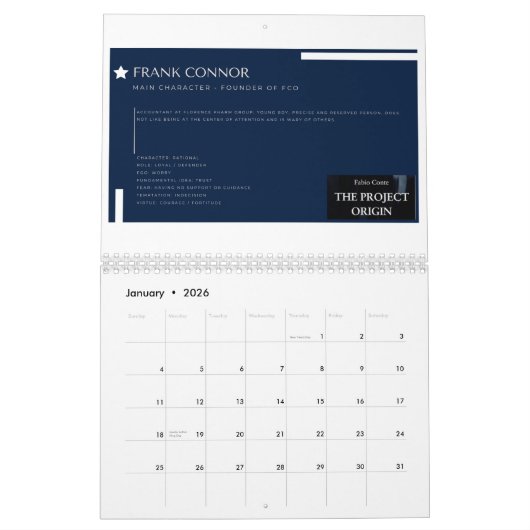 TPO カレンダー (1月 2026)