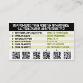 TPPの名刺をストップ 名刺 (裏面)