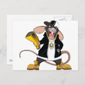 TPPCtvのフードラット ポストカード (正面/裏面)