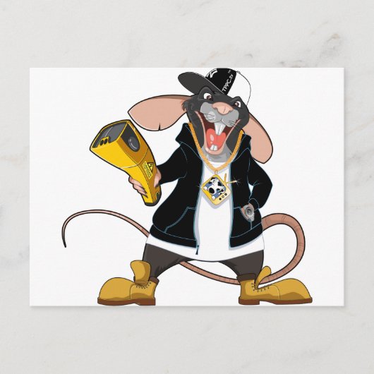 TPPCtvのフードラット ポストカード (正面)