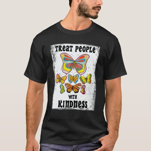 TPWK Treat People With Kindness Choose Kindness Be Tシャツ (正面)