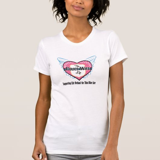 TPWLのロゴの女性Tシャツ Tシャツ (正面)