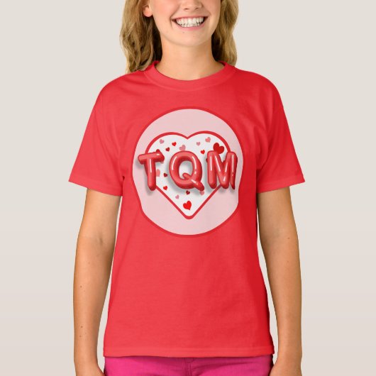 TQM - バレンタインデー Tシャツ (正面)