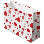 TQM Valentine’s & Galentine’s ラージペーパーバッグ (裏面アングル)