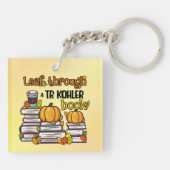 TRのKohlerブックキーチェーンを介してリーフ キーホルダー (裏面)