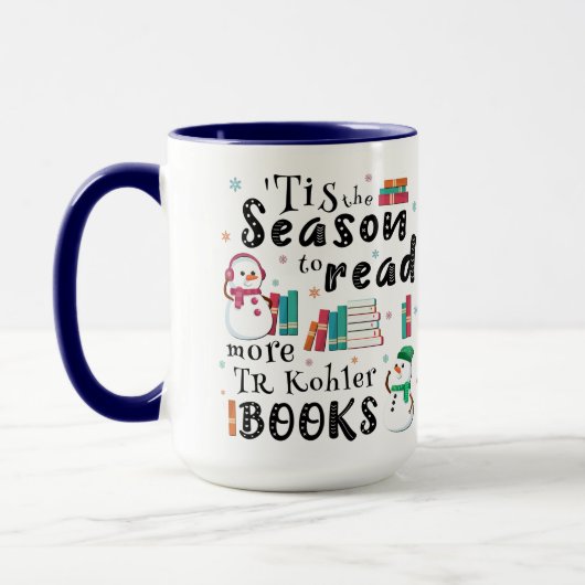 TRコーラーの本を増読加する季節 マグカップ (左)