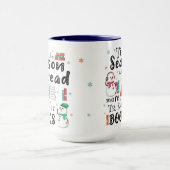 TRコーラーの本を増読加する季節 マグカップ (中央)