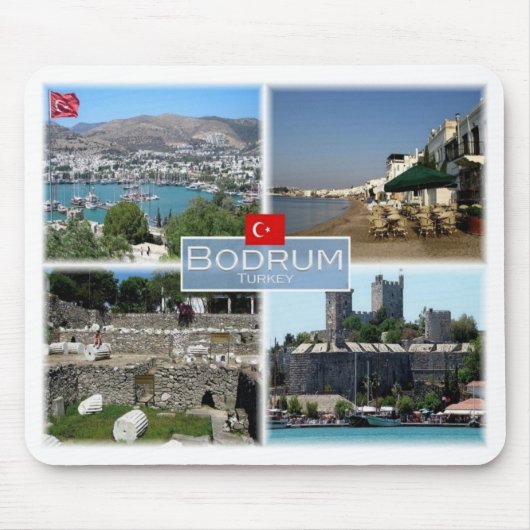 TRトルコ – Bodrum - マウスパッド (正面)