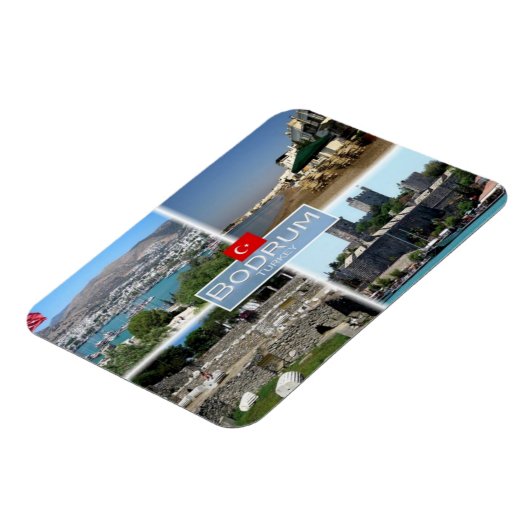 TRトルコ – Bodrum - マグネット (左側)