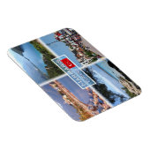 TRマルマリス – Icmelerビーチ – オルデニスブルーラグーン マグネット (右側)