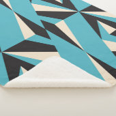 trモダンの抽象芸術幾何学的シームレスパターン シェルパブランケット (3/4)