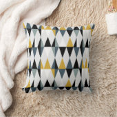 trモダン付き抽象芸術幾何学的シームレスパターン クッション (ブランケット)