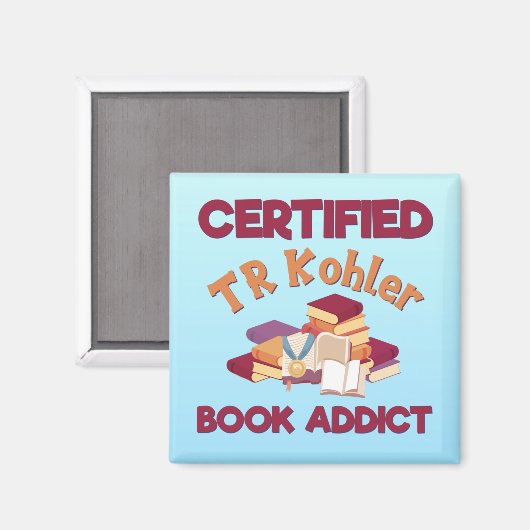 TR認定Kohler Book Addict マグネット (正面/裏面)