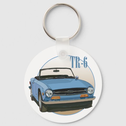 TR6 キーホルダー (正面)