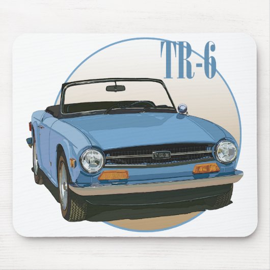 TR6 マウスパッド (正面)