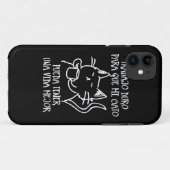 Trabajo duro Case-Mate iPhoneケース (裏面(横))