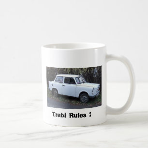 Trabant車のマグ コーヒーマグカップ