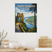 Traben-Trarbach Vintage Travel ポスター (キッチン)